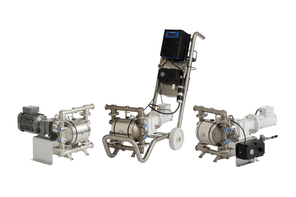 Bomba eléctrica de diafragma Saniforce 1040e