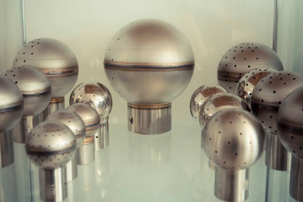 Bolas de limpieza depósitos