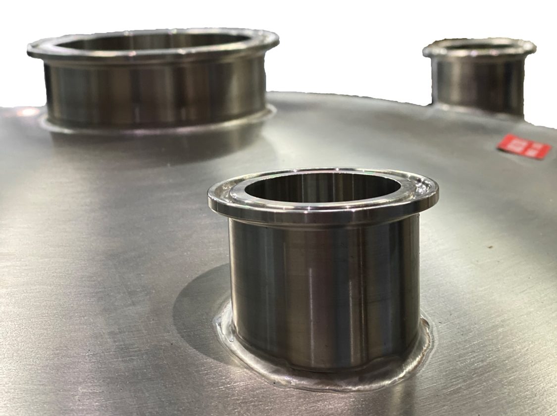 Puerta D2 personalizada clamps