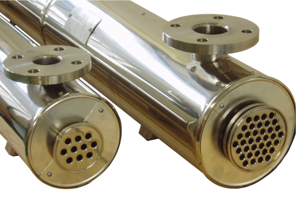 Intercambiador de calor farma de tubo