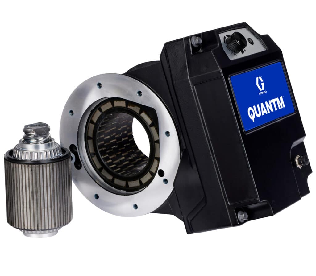 Quantm FluxCore el corazón de la bomba de doble diafragma eléctrica Quantm